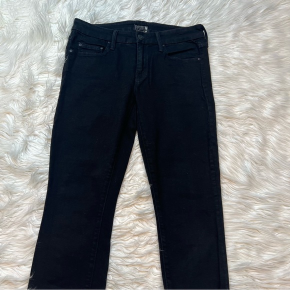 • MOTHER • The Looker Skinny Jeans A Model Spy Black - Picture 4 of 14